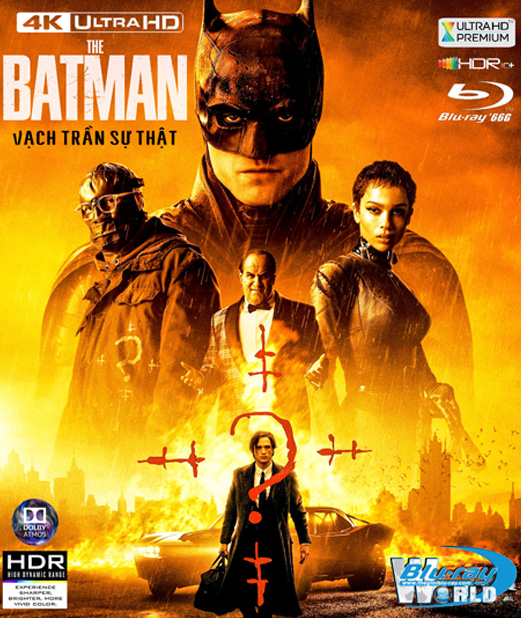 4KUHD-801. The Batman 2022 - Batman: Vạch Trần Sự Thật 2022 4K-66G ( TRUE-HD 7.1 DOLBY ATMOS - DOLBY VISION) USA 